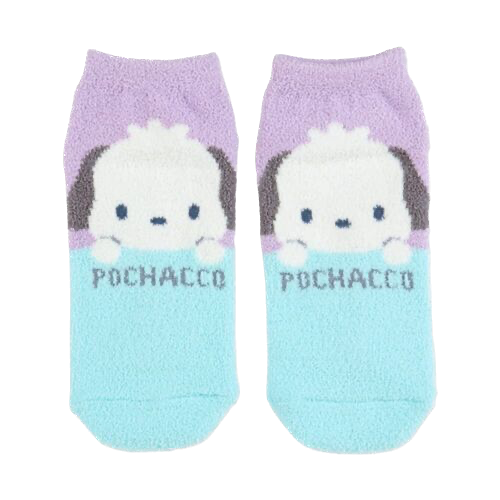 Sanrio Fluffy Socks Pochacco 23~25cm (350354)