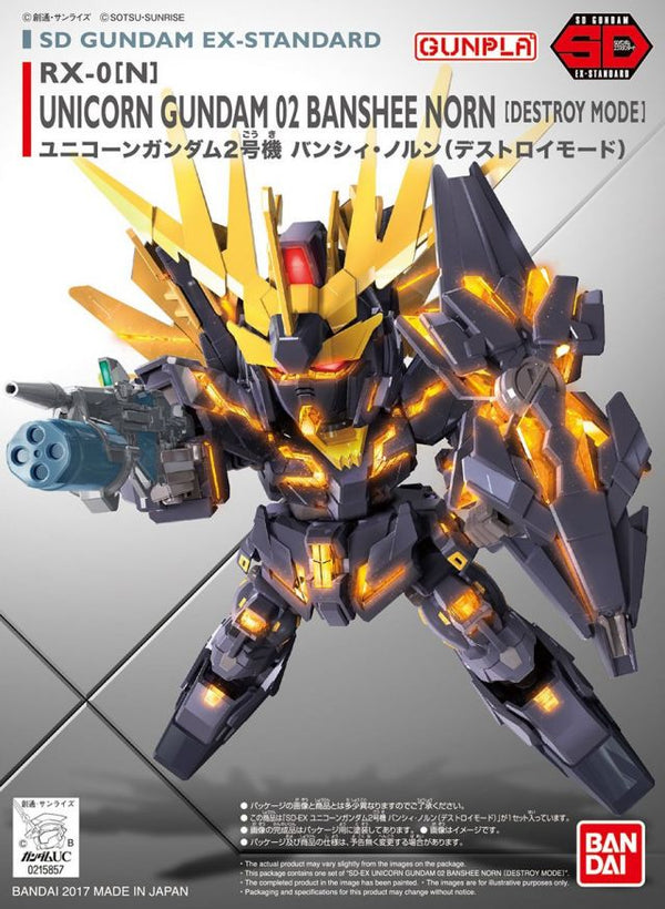 SD EX-Standard 015 RX-0 Unicorn Gundam 02 Banshee Norn (Destroy Mode)
