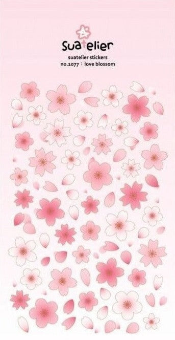 Suatelier Stickers No. 1077 Love Blossom