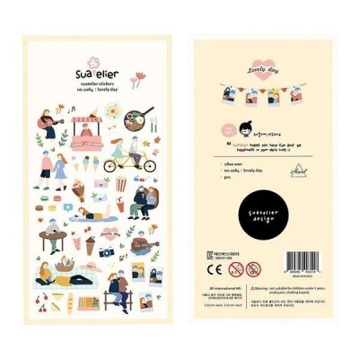 Suatelier Stickers No. 1064 Lovely Day