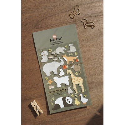 Suatelier Stickers No. 1072 Land Animals